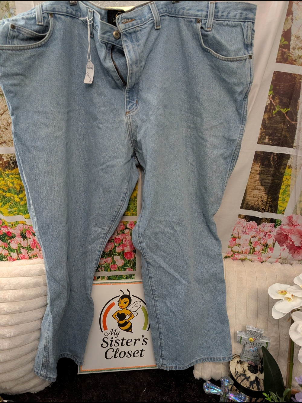 RedHead Light Blue Men's Boot-Cut Jeans